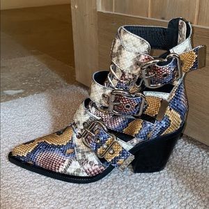 Never worn designer boots